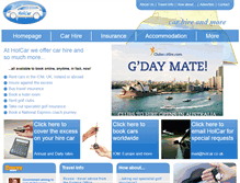 Tablet Screenshot of holcar.co.uk